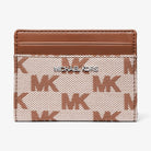 Michael Kors Cooper Logo Jacquard Bi-Fold Wallet Luggage
