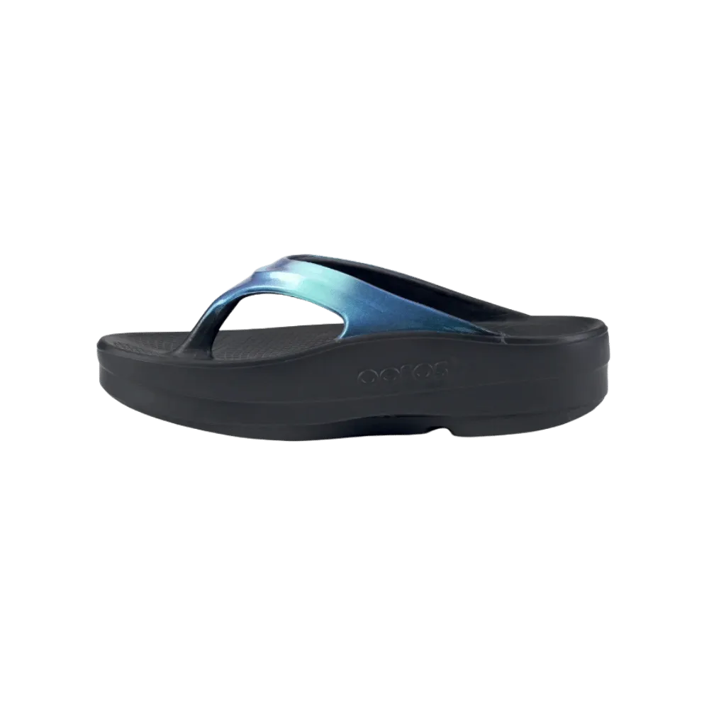 Oofos OOmega OOlala Luxe Sandal - Atlantis