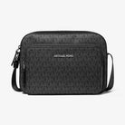 Michael Kors Cooper Signature Logo Utility Crossbody Bag Black