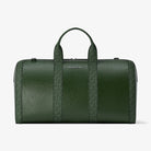 Michael Kors Cooper Pebbled Leather and Signature Logo Duffel Bag Moss