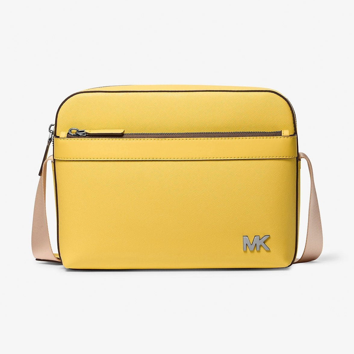 Michael Kors Cooper Saffiano Leather Utility Crossbody Bag Daisy Yellow