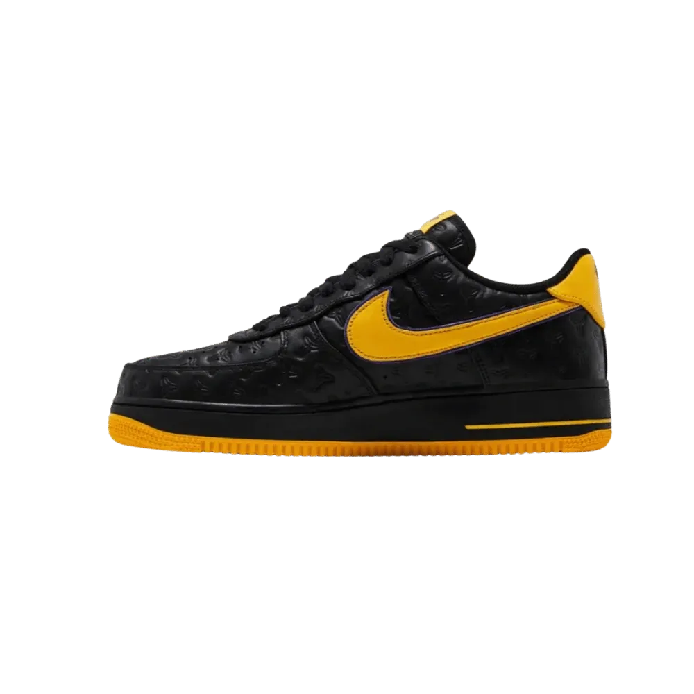 Kobe Bryant x Nike Air Force 1 Low 'Lakers Away' Numbered