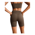 Nike X Skims Matte Women's High-Waiste 5" Biker Shorts Dark Sepiad