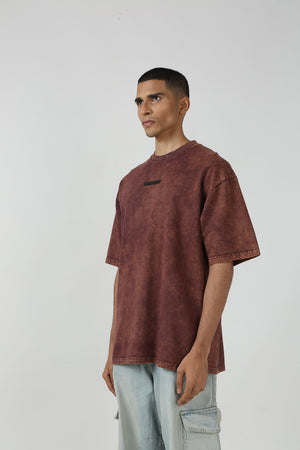 Washed Past Burgundy T-shirt