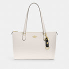 Coach Trigger Snap Bag Charm Gold Black