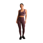 Nike X Skims Matte Women's V-Neck Long-Line Bra CURRANT
