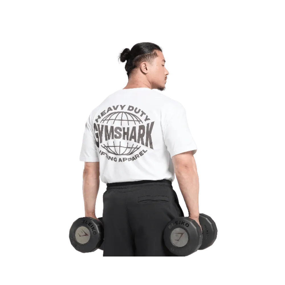 Gymshark Heavy Duty Apparel T-Shirt White