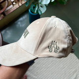 Brahma // Cream Suede Baseball Cap