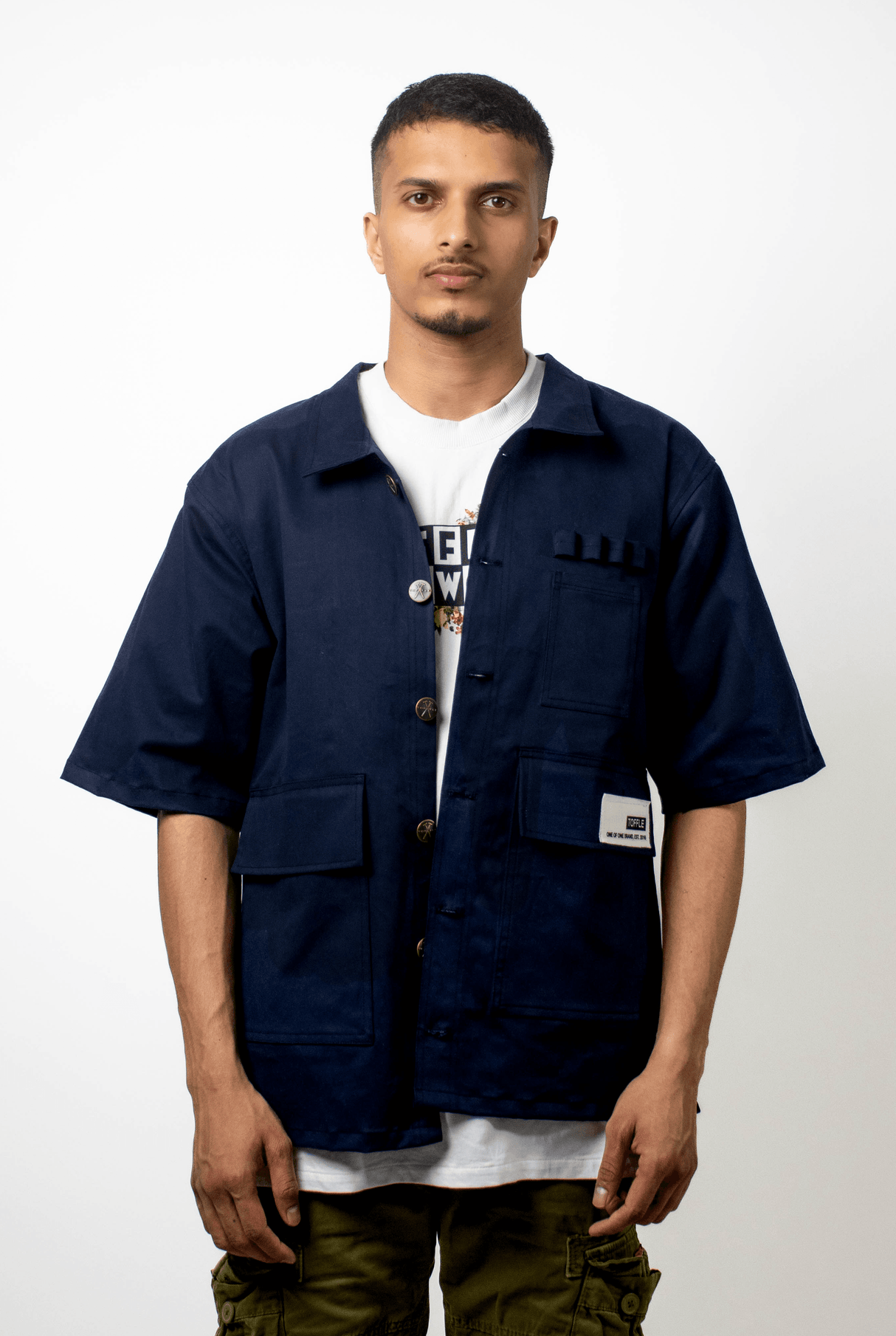 Workwear Indigo Shirt - dawntown