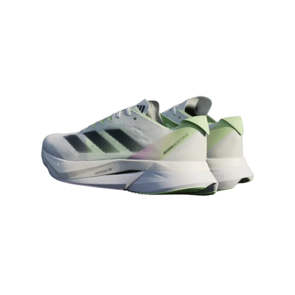 Adidas Adizero Boston 12 'White Green Spark'