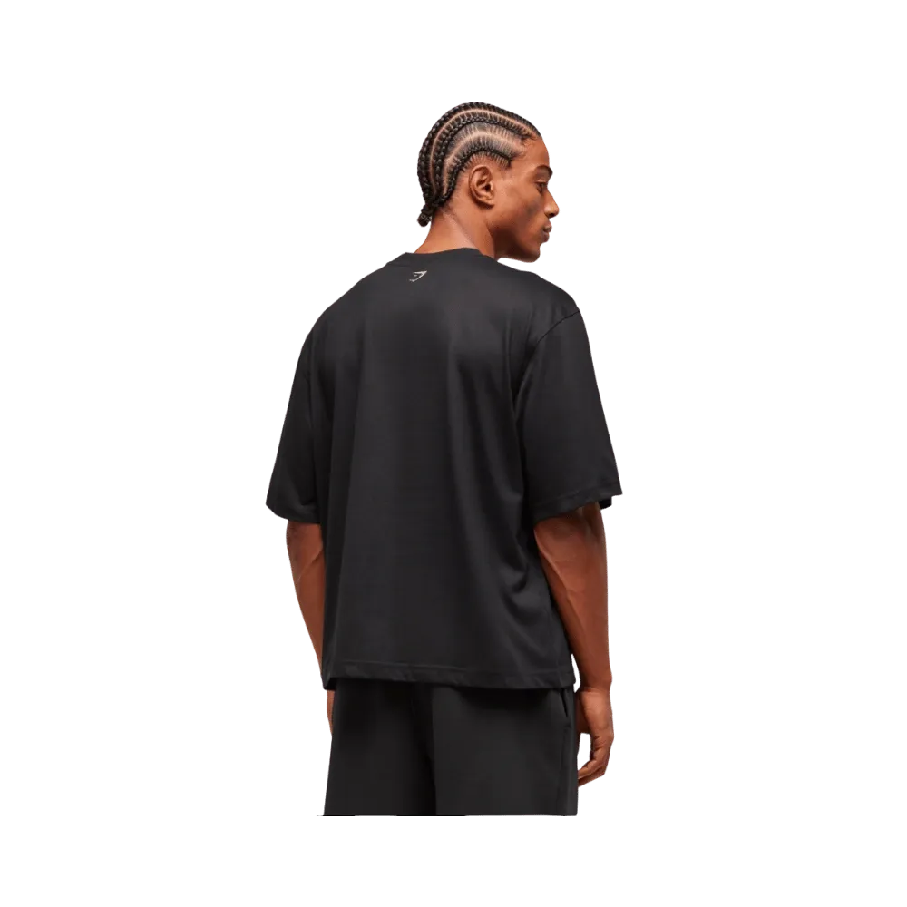Gymshark Lifting Essentials T-Shirt Oversized Fit Black