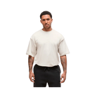 Gymshark Power T-Shirt Oversized Fit Oat White