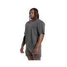 Gymshark Heritage Washed T-Shirt Oversized Fit Onyx Grey