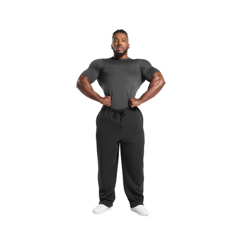 Gymshark Tectonic Seamless T Shirt Muscle Fit Asphalt Grey