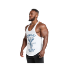 Gymshark Heavy Duty Stringer Slim Fit White