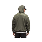 Gymshark Power Zip Up Hoodie Oversized Fit Strength Green