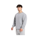 Gymshark Heritage Washed Crew Oversized Fit Denim Grey