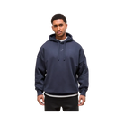 Gymshark Power Hoodie Oversized Fit Heavy Blue