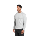 Gymshark Crest Sweatshirt Slim Fit Light Grey Marl