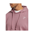 Gymshark Crest Oversized Hoodie Calm Pink