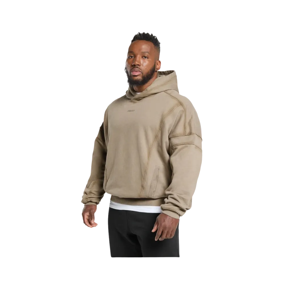 Gymshark Heavyweight Hoodie Oversized Lifestyle Brown
