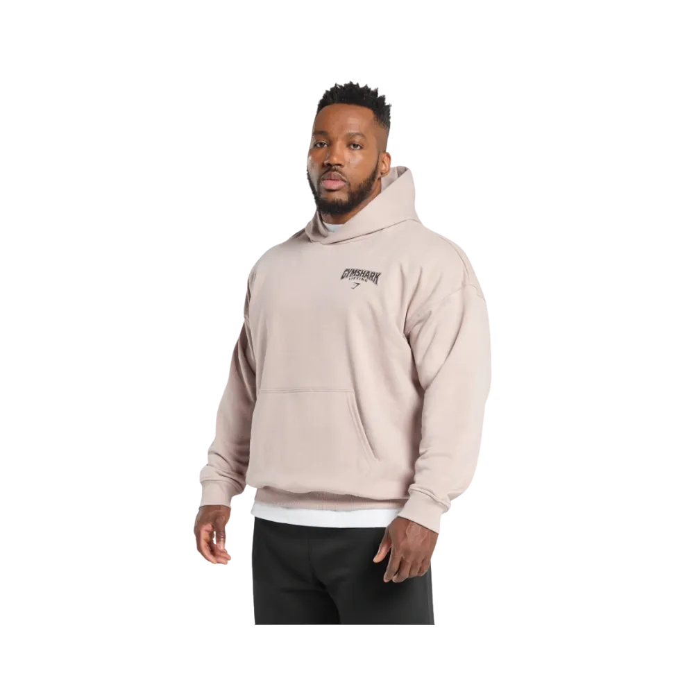 Gymshark Committed to the Craft Hoodie Oversized Fit Muted Pink