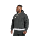 Gymshark Heavyweight Rib Hoodie Oversized Fit Asphalt Grey