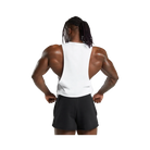 Gymshark Legacy Drop Arm Tank Slim Fit White