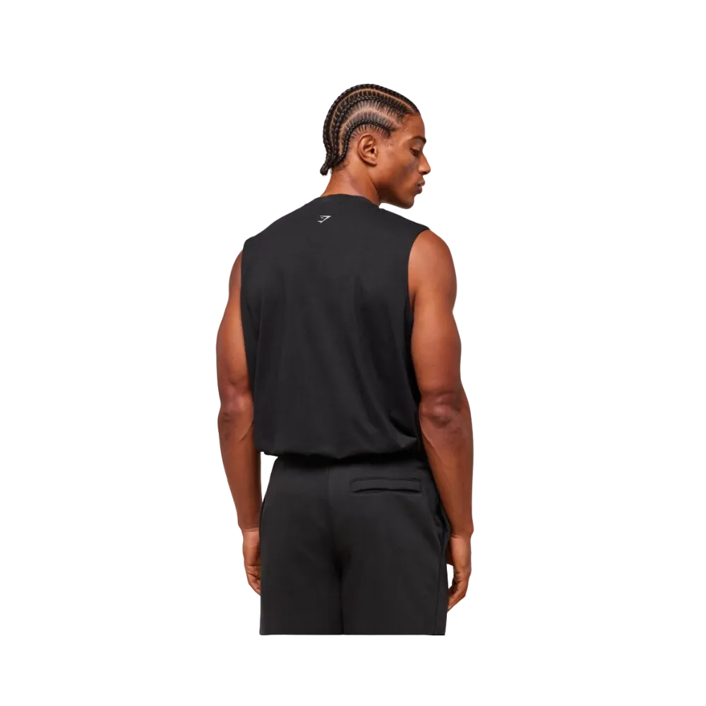 Gymshark Lifting Club Flex Tank Oversized Fit Black