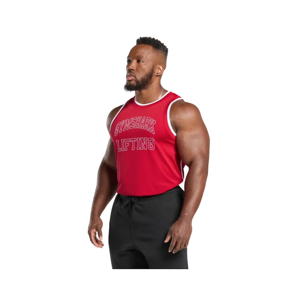Gymshark Mesh Tank Regular Fit Conditioning Red