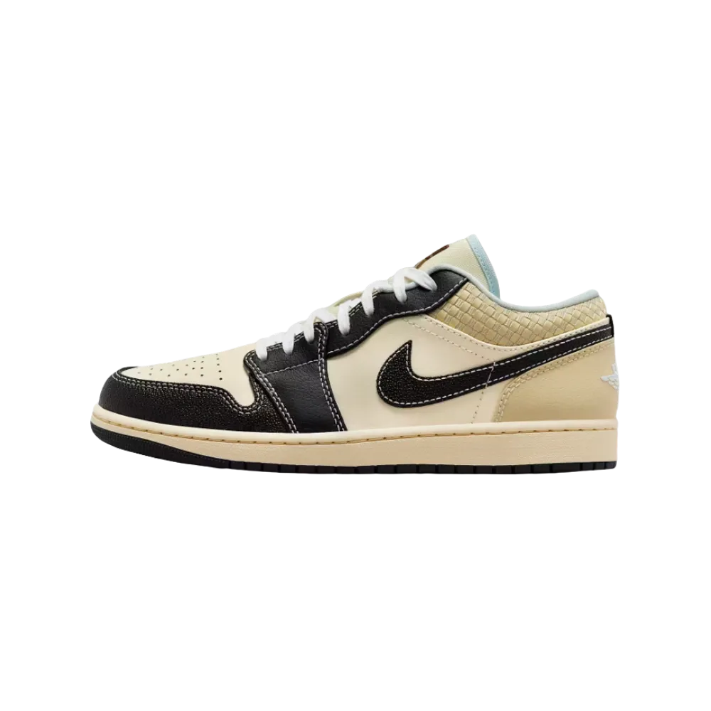 Air Jordan 1 Low SE 'Coconut Milk Black Muslin'