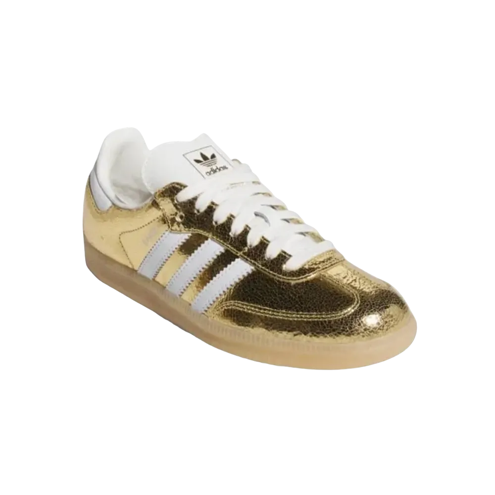 Adidas Samba OG 'Cracked Metallic Pack - Gold'