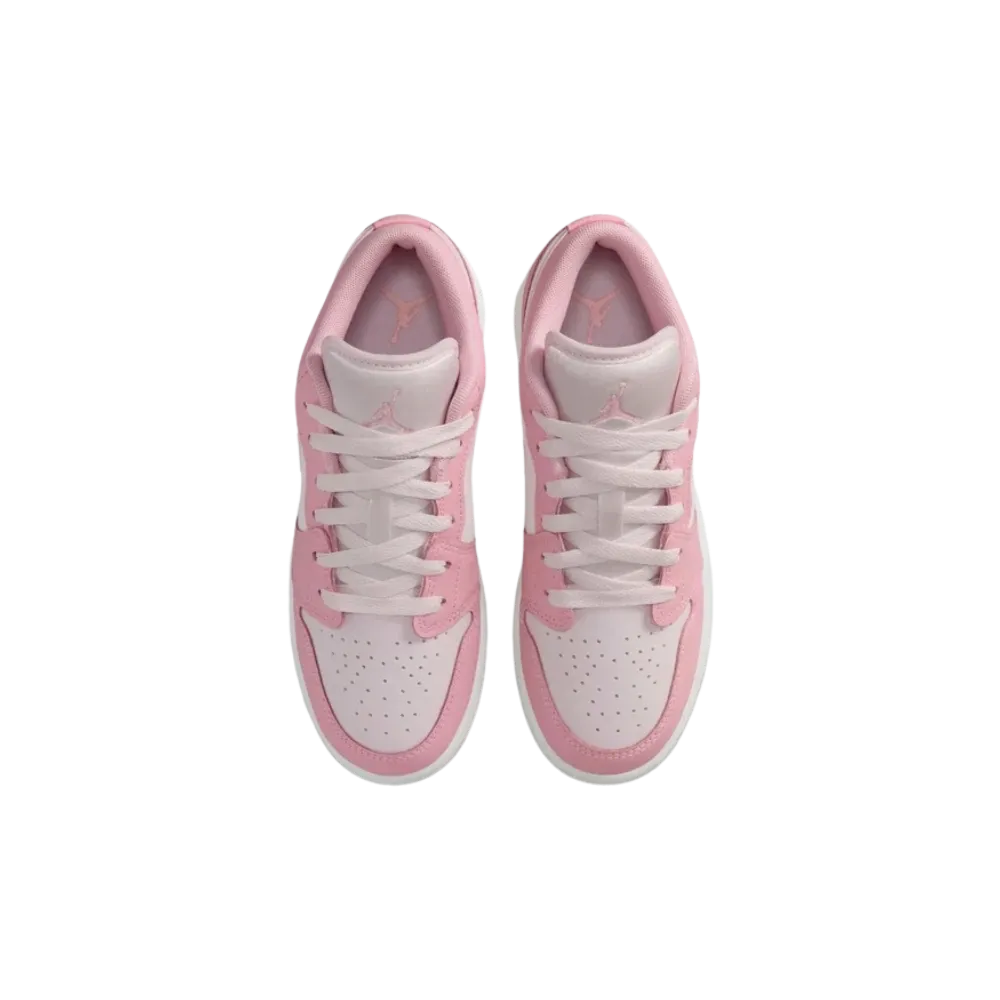 Nike Air Jordan 1 Low Medium Soft Pink White (GS)
