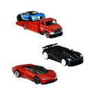 Hot Wheels Supercars Bugatti Chiron Koenigsegg Agera McLaren Speedtail Premium Set