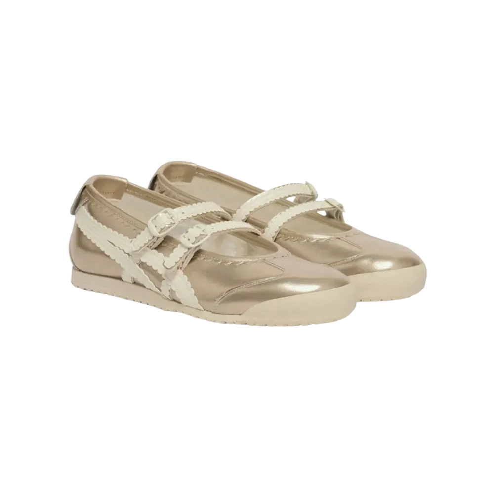 Onitsuka Tiger Mexico 66 TGRS - Metallic Pack Champagne Cream