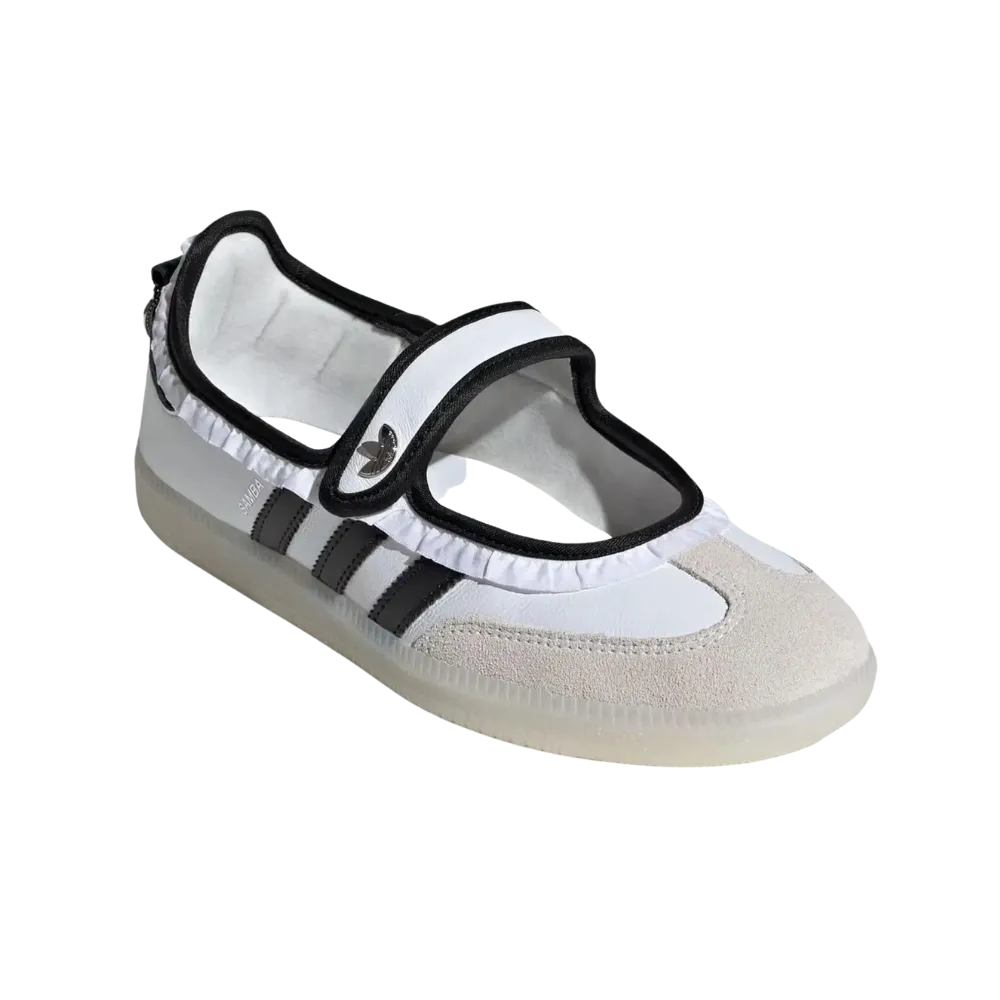 Adidas Samba Jane White and Black
