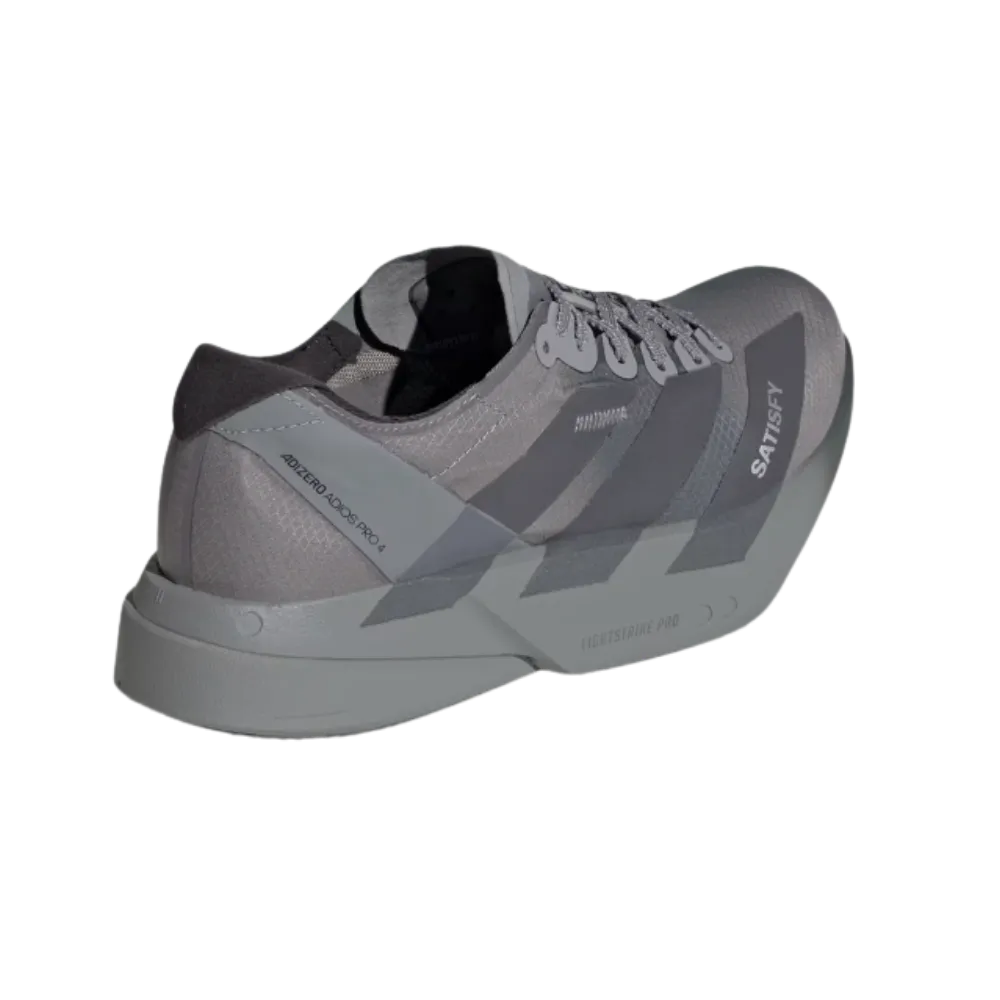 Satisfy x Adidas Adizero Adios Pro 4 'Grey Black'