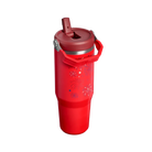 Stanley Iceflow Flip Straw Tumbler Chili Red Fireworks 30 OZ