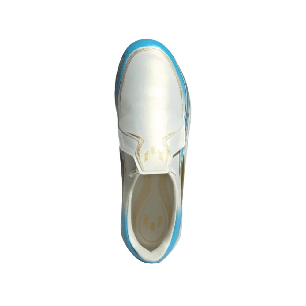 Adidas F50 Messi Elite Firm Ground Soccer Cleats Kids Icey Blue