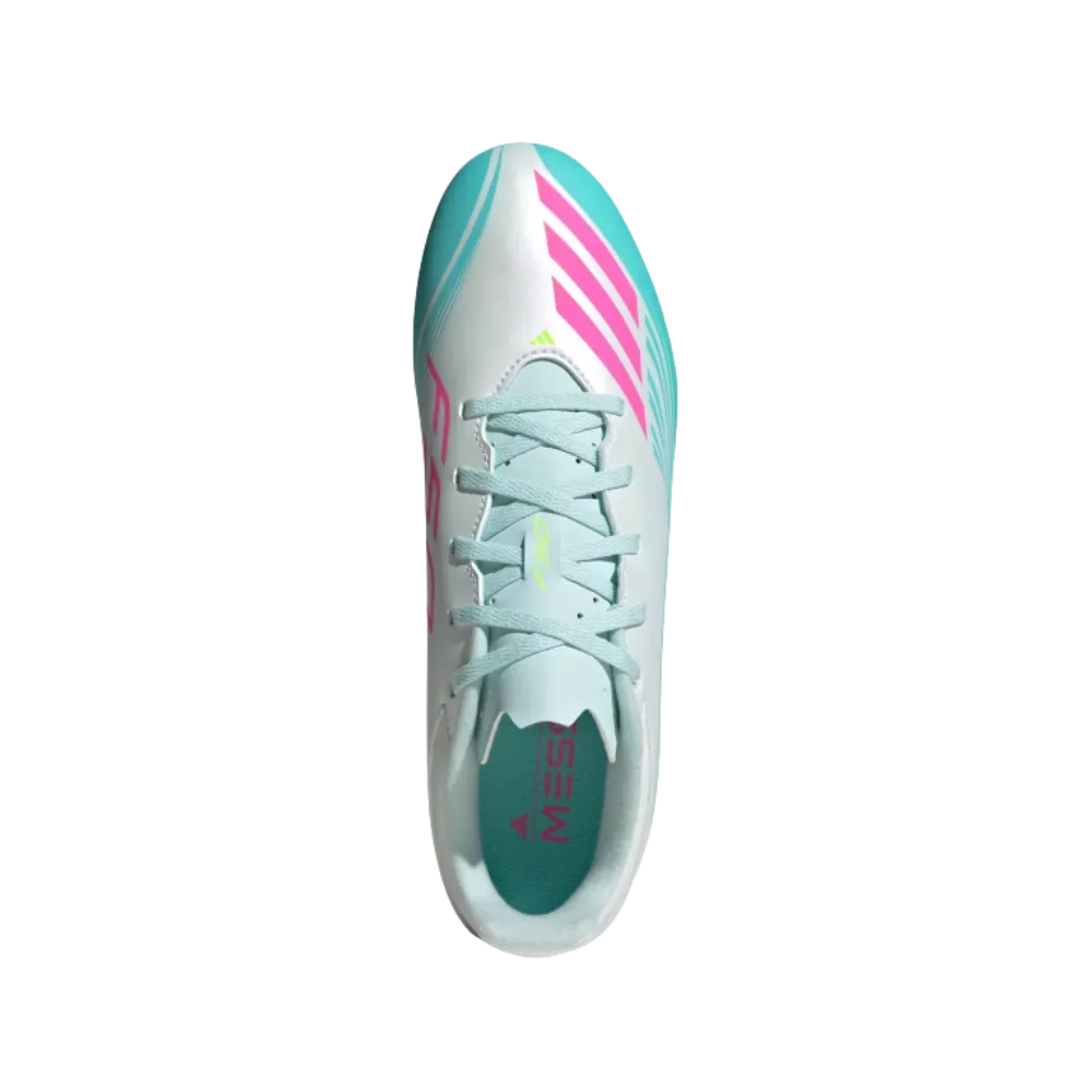 Adidas F50 Messi Club Firm Multi Ground Soccer Cleats Lucid Pink