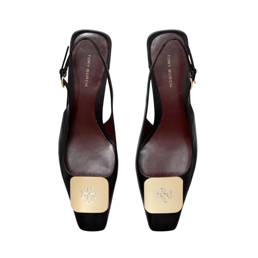 Tory Burch Georgia Slingback Perfect Black