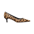Tory Burch Double T Buckle Low-Heeled Pump Classic Leopard