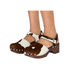 Tory Burch Turnlock Clog Mocha Brown