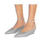 Tory Burch Pavé Wedge Light Black Diamond