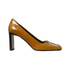 Tory Burch Ring Pump Caramel Tan