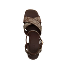 Coach Block In Signature Jacquard Oak