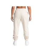 Gymshark Lifting Essentials Graphic Brushed Oversized Joggers oversized fit Oat White