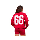 Gymshark Varsity Graphic Pullover Conditioning Red