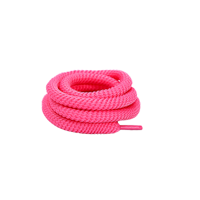 Pink Wired Rope Shoelaces | Premium Sneaker Laces – KNOTTY