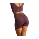 Nike X Skims Matte Women's High-Waisted 3" Boyshorts CURRANT